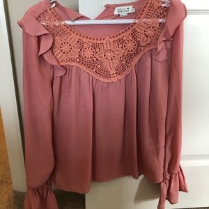 Bell sleeve blouse